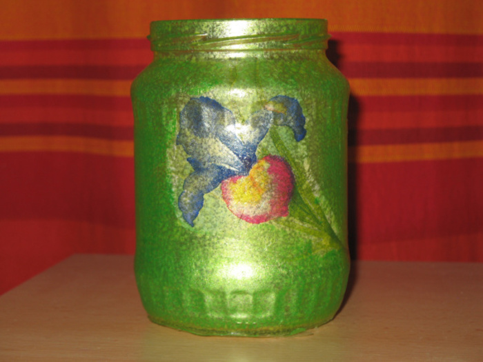 Vasen von Gurkengläser
